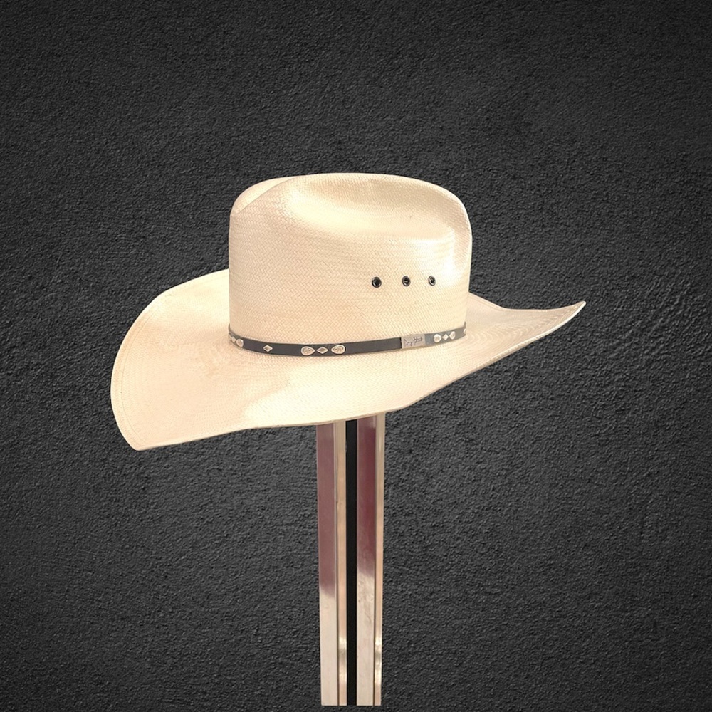 L MEN'S PALO DURO T 8X STRAW COWBOY HAT